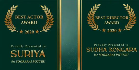 Soorarai Pottru Bags 6 Awards At Osaka Tamil International Film Festival