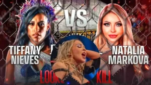 Read Natalia Markova vs Tiffany Nieves Cage Match results, highlights, winner, and key moments from an action-packed steel cage showdown.
